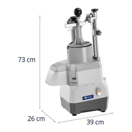 Elektrisk grönsaksskärare och gastronomisk matberedare - 5L - 735W - 4 skivor - Ø174 mm